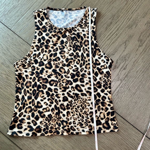 Express Leopard Print Tank Top Size XS - Picture 6 of 7